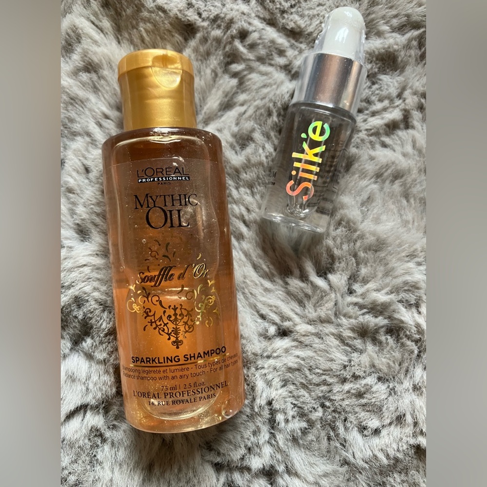 FREE with Purchase: Silk'e Repair Therapy Hair Serum L'Oreal Mythic Oil Shampoo